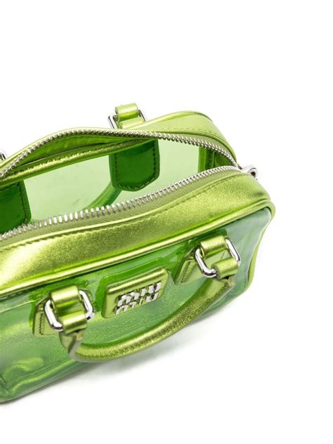 miu miu 2010 transparent bag|More.